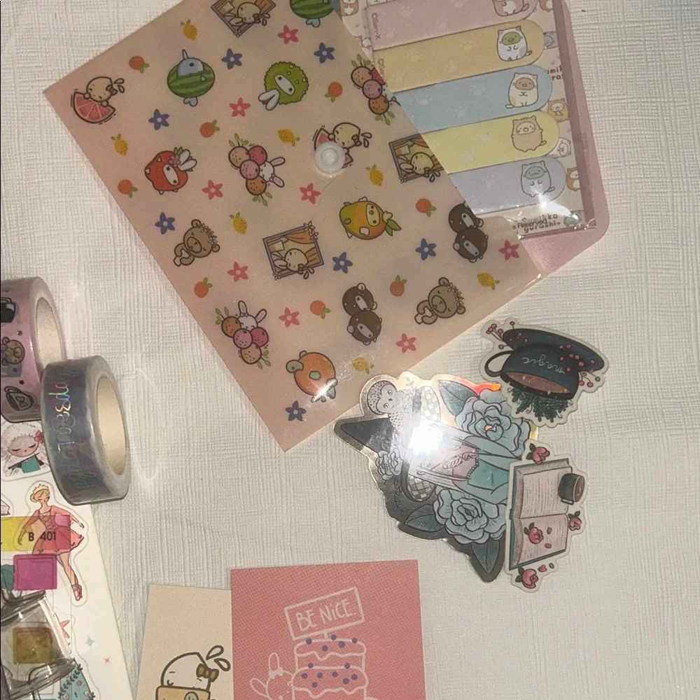 Transparent Planner with Pink Accents gold rings from create with pen bundle